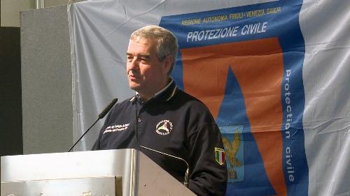 Angelo Borrelli (Capo Dipartimento Protezione Civile) interviene alla Giornata del volontario della Protezione civile - Pordenone 02/12/2017